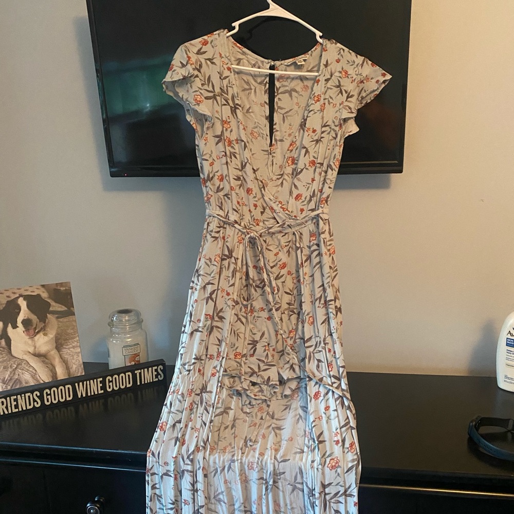 american eagle romper with long back